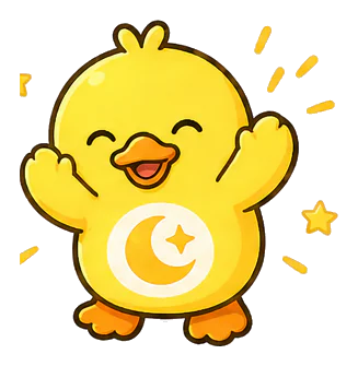 Celebrating DuckyStudy duck